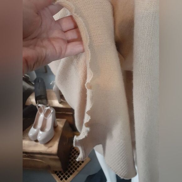 Zara Wool Blend Extra Long Cardigan - Picture 8 of 13